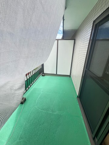 内藤ビルのバルコニー