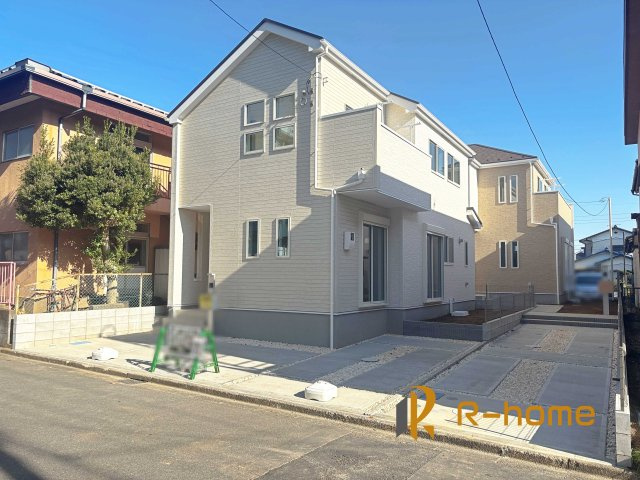 我孫子市湖北台20期　新築戸建て　1号棟の外観|ご予約を頂ければ、『平日』はもちろん『早朝』や『夜間』もご見学可能です♪お気軽にお申し付けください♪