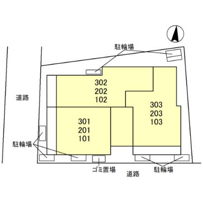 【区画図】 | Noblevilla上木崎