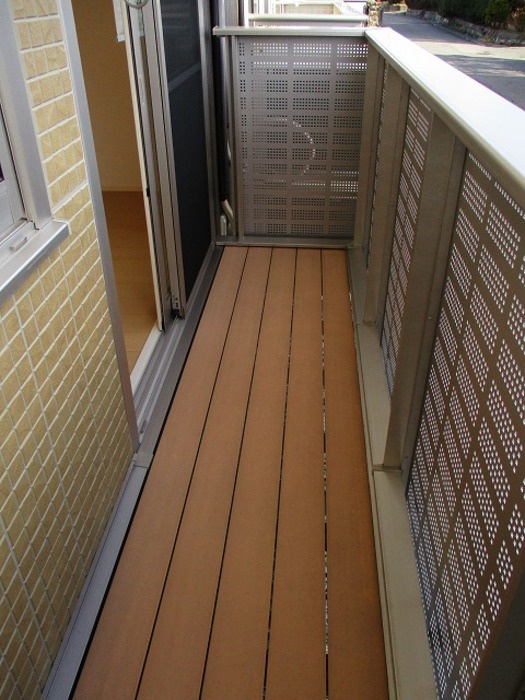 エスペランサ堤のバルコニー