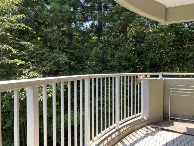 ベルエール熱海来の宮のバルコニー