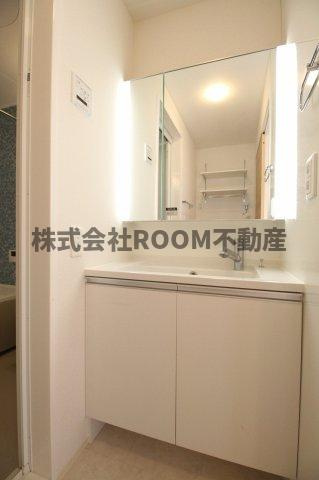 パル霧島の独立洗面台|使いやすい独立洗面台です