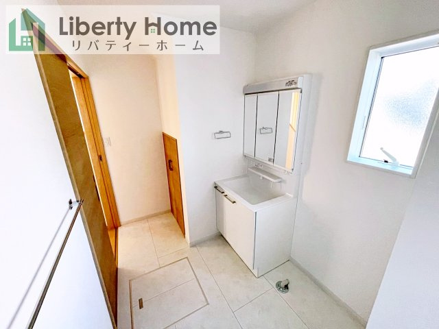 水戸市河和田町　中古戸建の脱衣所