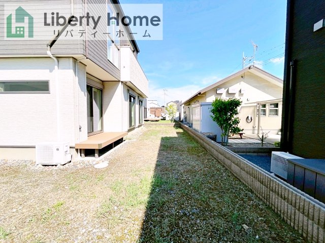 水戸市河和田町　中古戸建の庭