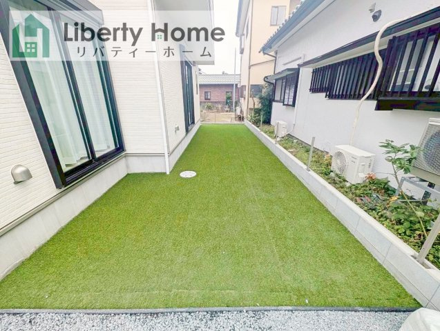 日立市東金沢町4丁目　新築戸建の庭