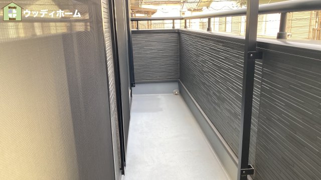 越谷市大泊　中古一戸建てのバルコニー