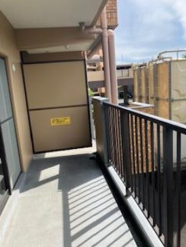 ダイアパレス名谷のバルコニー