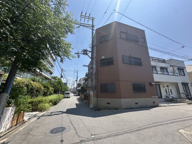 高石市千代田の前面道路含む現地写真