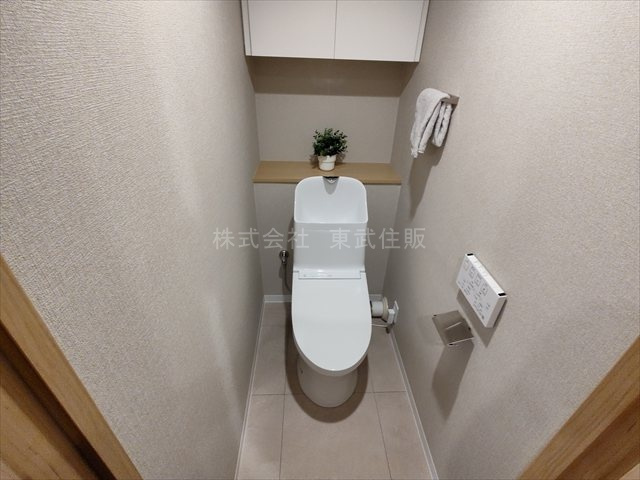 【トイレ】 | メゾンむさし野 | 落ち着いた色調のトイレです
