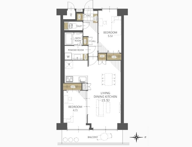 メゾンむさし野の画像
