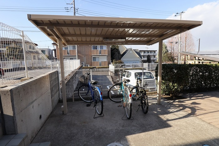 パークヒルABのその他共用部分|駐輪場
