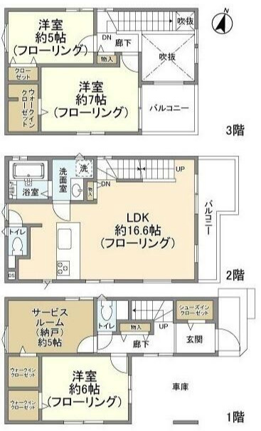 Kolet浦和西堀の間取り