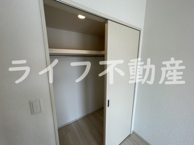 プレジオ八戸ノ里の収納|収納のためのスペースです