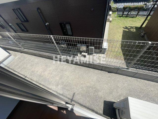 Harvestのバルコニー|※室内画像は別号室のもの