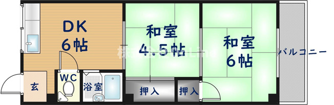 【間取り】 | 柴田コーポ