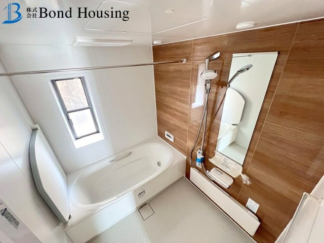 WIC等収納豊富・リフォ済み良質中古戸建　水谷２丁目　築21年の浴室