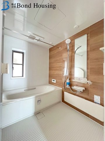 WIC等収納豊富・リフォ済み良質中古戸建　水谷２丁目　築21年の浴室