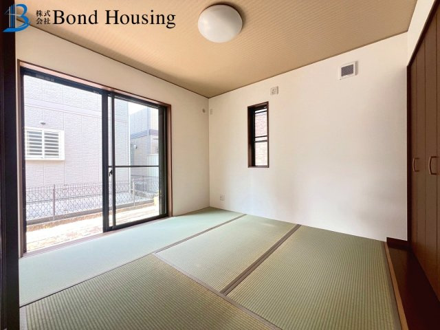 WIC等収納豊富・リフォ済み良質中古戸建　水谷２丁目　築21年の和室