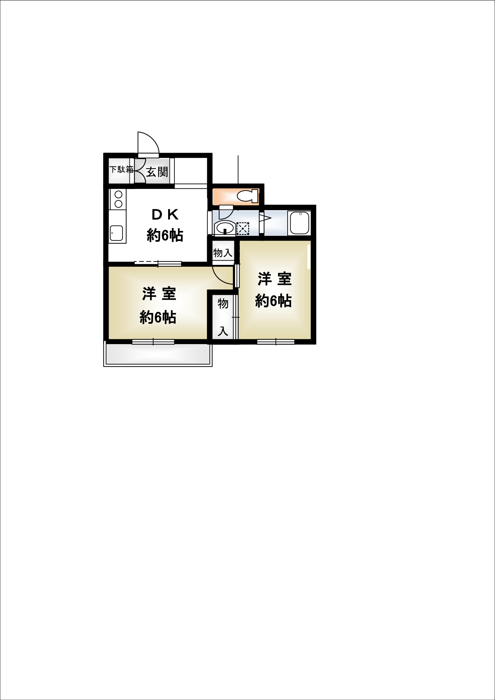 カザアルガダの間取り