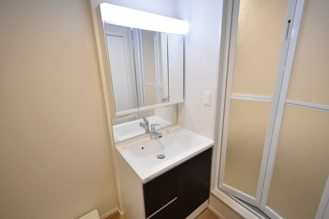 ヘーベルメゾンNARUOの洗面所