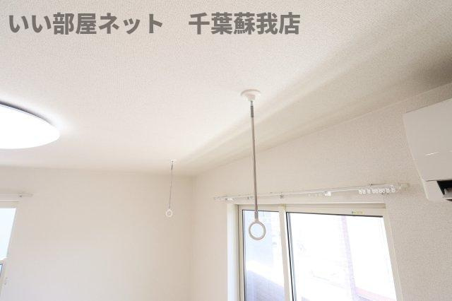 プリムローズＡの内装|室内物干