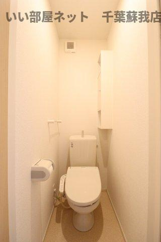 プリムローズＡのトイレ|コンパクトで使いやすいトイレです