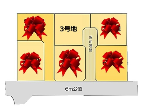 下都賀郡壬生町落合2丁目　203.00㎡　売地の区画図|おかげ様で最終1区画！お問い合わせはお早めにお願いいたします！