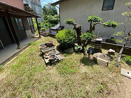 広島市東区矢賀２丁目　中古一戸建て(JS)の庭