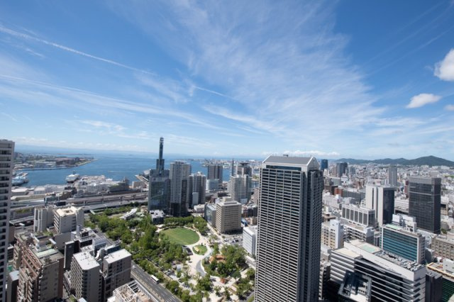 ディーグラフォート神戸三宮タワーの展望