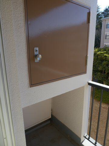 バルコニーに付いている専用収納