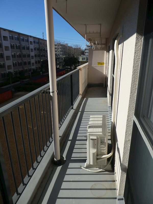 広々バルコニー