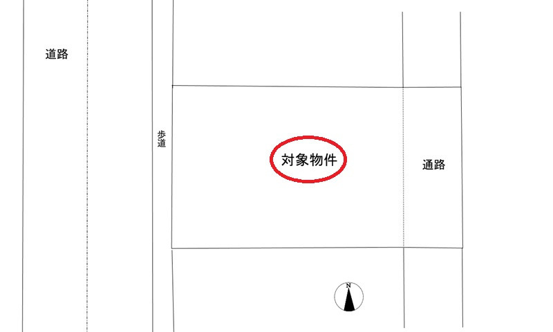 広島市佐伯区五月が丘3丁目　土地の土地図