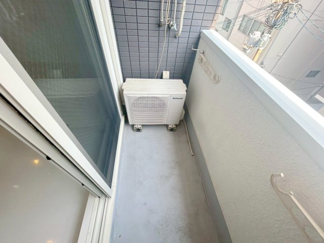 パイン上新庄のバルコニー