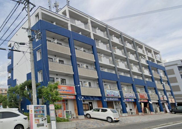 草津市矢橋町の店舗事務所の外観