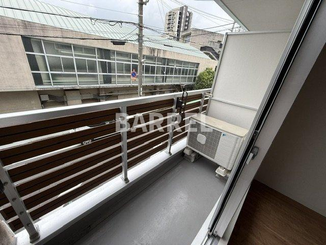 NKマンションのバルコニー