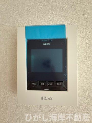 茅ヶ崎市本村5丁目　新築戸建　のセキュリティ|TVモニター付きインターフォン