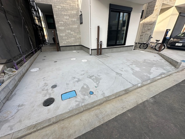 茅ヶ崎市浜須賀　新築戸建　全９棟の駐車場|駐車スペース