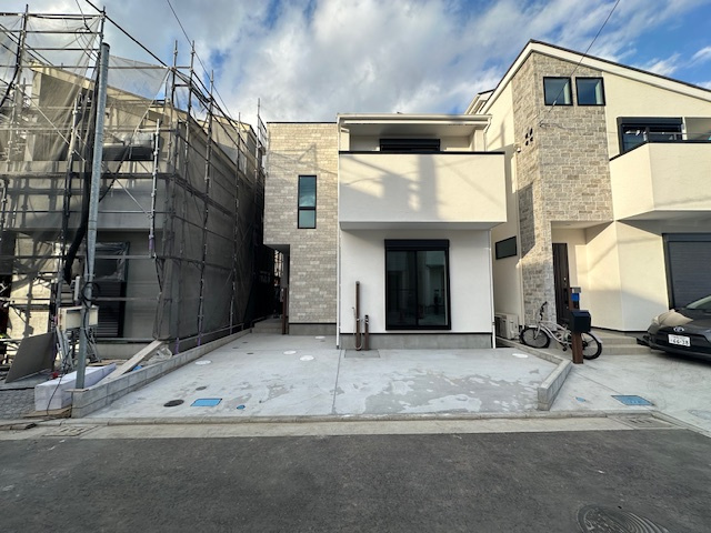 茅ヶ崎市浜須賀　新築戸建　全９棟の外観|現地外観
