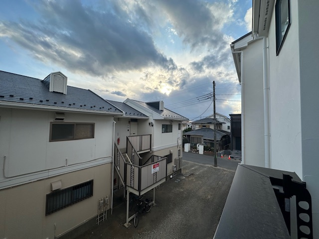 茅ヶ崎市浜須賀　新築戸建　全９棟の外観|7月22日撮影　建築中　現地外観