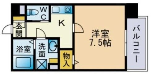 グレイスフルマンション愛宕の間取り