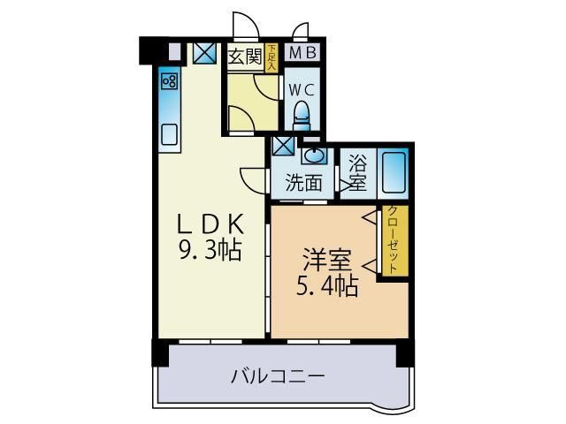 エレガントヴェルスの間取り