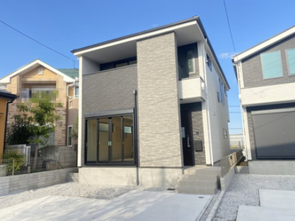 『八王子市新築戸建て』八王子市元本郷町3-28-6【仲介手数料無料】　１０期の外観|～仲介手数料無料☆八王子ひなた不動産～八王子市元本郷町　新築戸建て