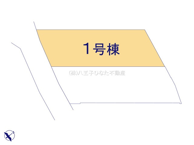 『八王子市新築戸建て』八王子市元本郷町3-28-6【仲介手数料無料】　１０期の区画図|～仲介手数料無料☆八王子ひなた不動産～八王子市元本郷町　新築戸建て