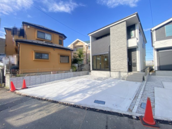 『八王子市新築戸建て』八王子市元本郷町3-28-6【仲介手数料無料】　１０期の外観|～仲介手数料無料☆八王子ひなた不動産～八王子市元本郷町　新築戸建て