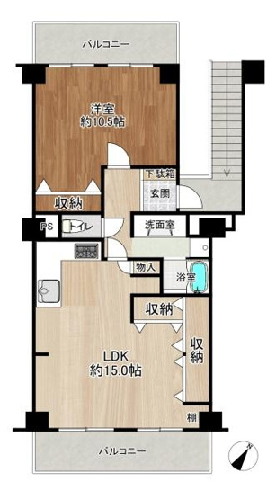 【間取り】 | 藤和舞子坂ハイタウン