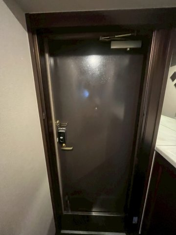 ライオンズマンション北梅田の玄関