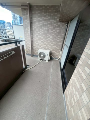 ライオンズマンション北梅田のバルコニー