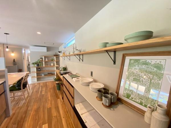 ユニテクノス黒江モデルハウスのキッチン