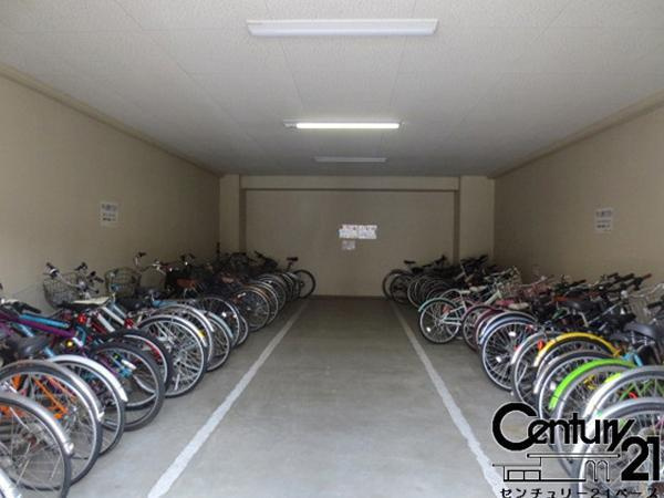 東急ドエル大和八木アネックスＣ棟のその他|■現地撮影写真■こちらは駐輪スペースです！