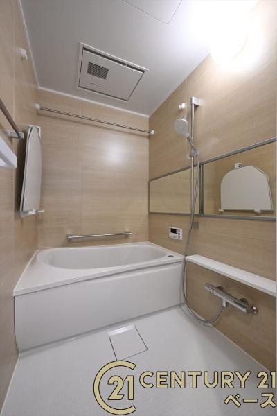 東急ドエル大和八木アネックスＣ棟の浴室|■現地撮影写真■シンプルサイズの浴室で至福のバスタイム！